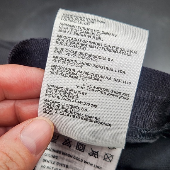 Pearl‎ Izumi Women's Select Bike Short Black Form Fit Size L Cycling Padded NWT - Picture 11 of 12